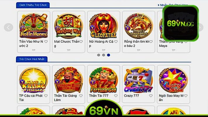 Hệ thống game tại trang chủ nhà cái đa dạng và hấp dẫn